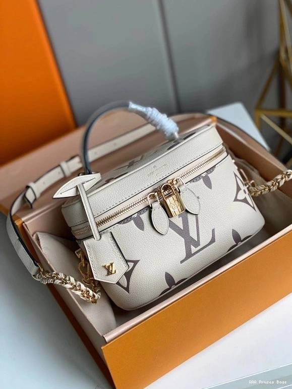 AAA Pruses Bags LOUIS VANITY VUITTON PM 0824